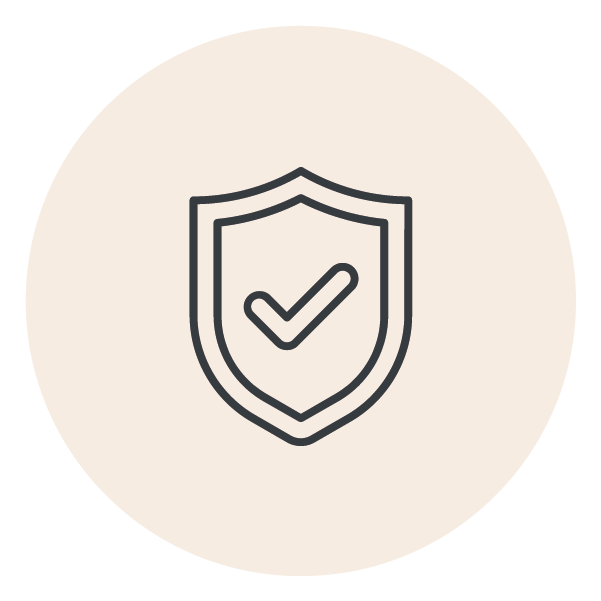 pictogramme intégrité, fiabilité et engagement